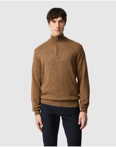 Rodd & Gunn - Fortrose 1/4 Zip Knit