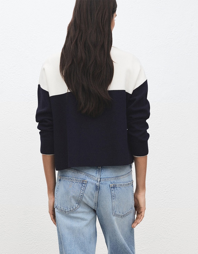M.N.G - High Neck Sweater With Zip