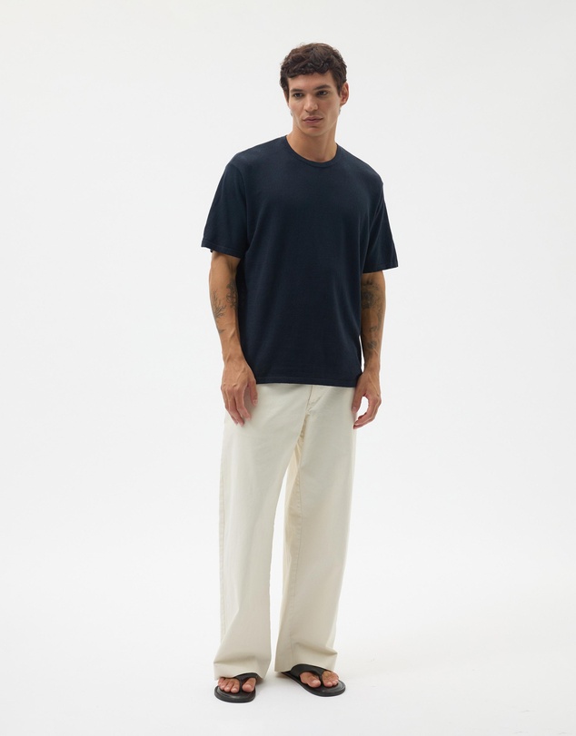 AERE - Linen Blend T-Shirt