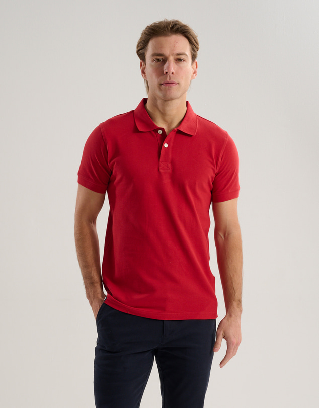 3 Wise Men - 3 Wise Men Portland Polo Shirt - Paprika