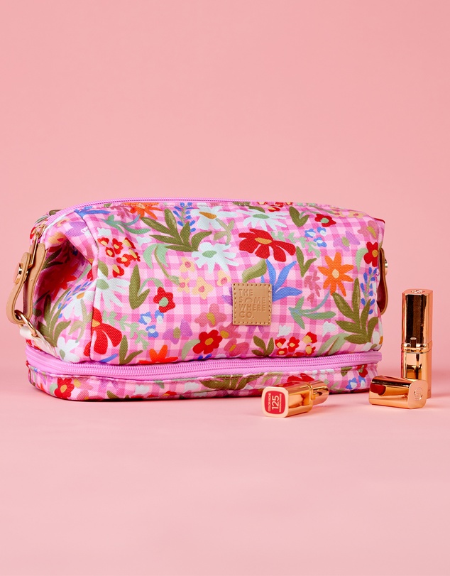 The Somewhere Co - Flowerburst Cosmetic Bag
