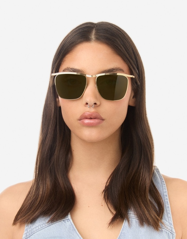 Hawkers Co - HAWKERS - Gold Juniper Green CALI Sunglasses for Men and Women UV400