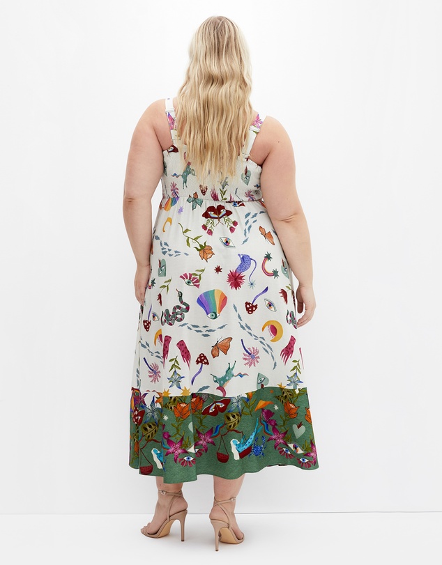City Chic - Annabel Print Maxi Dress