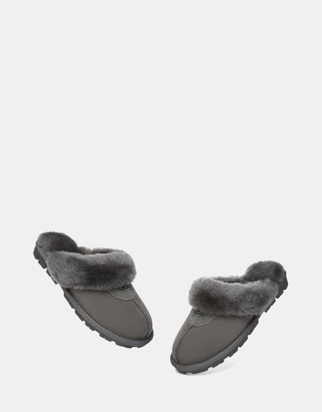 EVERAU - Australian Shepherd Ugg Waffle Slipper Sheepskin Upper House Shoes