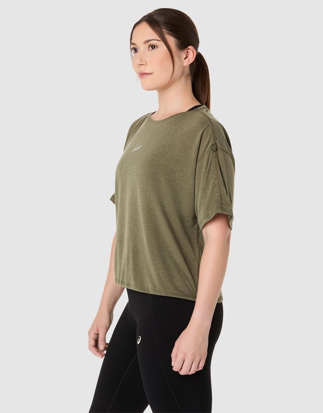 ASICS - Nagino Run Adjustable Short Sleeved Top - Women's