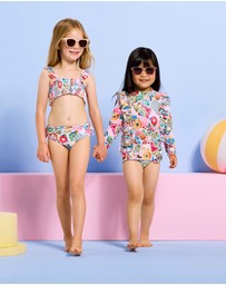 Seafolly - Beach Boheme Shirred Bikini - Kids