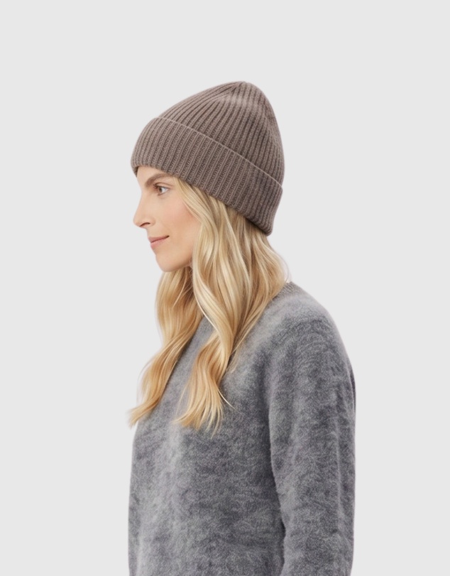 SILK MAGNOLIA - Cashmere Beanie