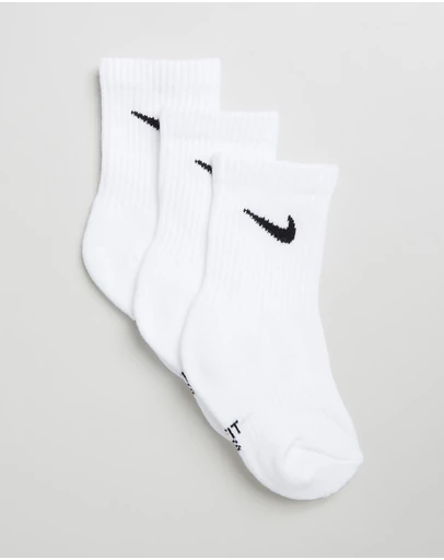 Nike - 3-Pack Basic Crew Socks - Kids