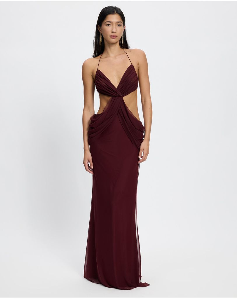 Draped Vida Maxi Dress by Jaded London Online | THE ICONIC