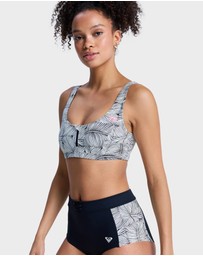 Roxy - Womens Pro Surf Athletic Tri Bikini Top