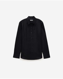 Calibre - Refined Cotton Linen Shirt Black