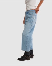 Free People - Deep Trance Dropped BF Jeans