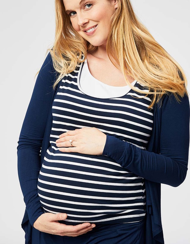 Cake Maternity - Butterscotch Wrap Cardigan