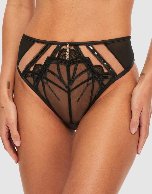 Ann Summers - Desiring Decadence High Waisted Brazilian Briefs
