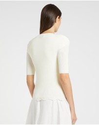 Marella - Crepe Whisper Knit Cardigan