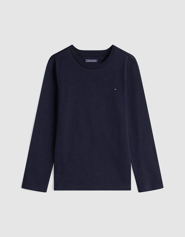 Tommy Hilfiger - Basic Long Sleeve Knit Tee - Kids