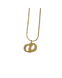 Pre-Loved by Azura Reborn - Pre-Loved Gold Plated CD Logo Pendant Necklace