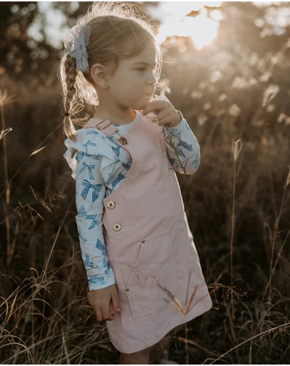 WITH LOVE FOR KIDS - Hazel Cord Pinafore Dress - Babies - Kids