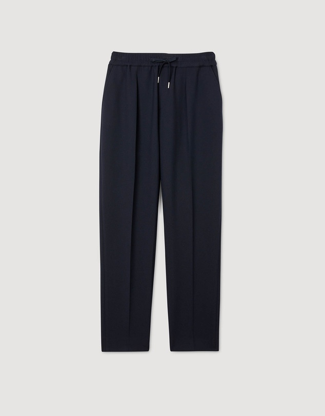 Sandro - Jersey Pli Pants