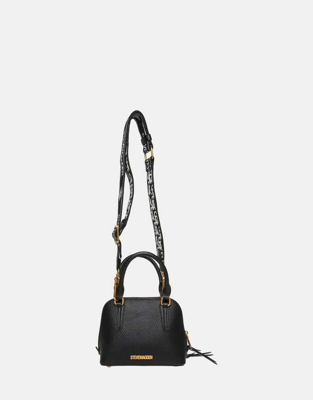 Steve Madden - BRuling Black Gold Handbag