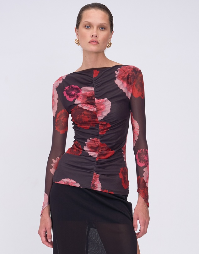 Suboo - Frida Ruched Front Long Sleeve Top