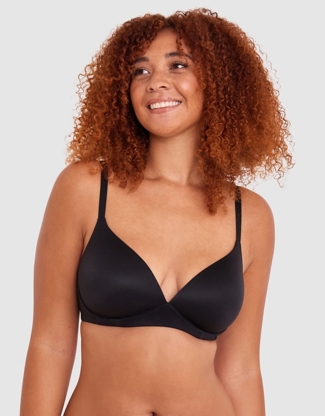 Bras N Things - Body Bliss Contour Wirefree Bra - Black