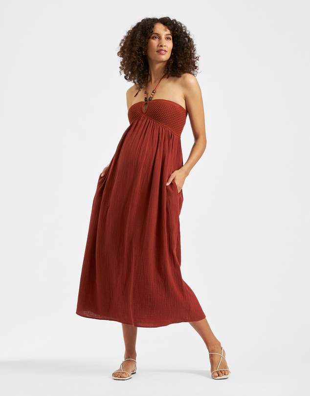 Ripe Maternity - Evie Crochet Dress