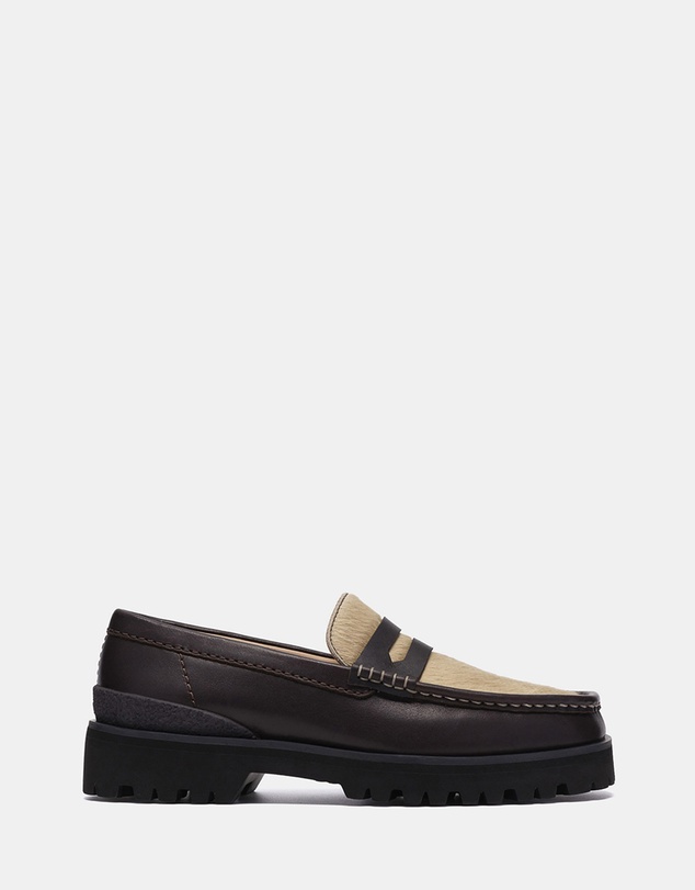 Clarks - Yukoner Penny (M) Brown Combi