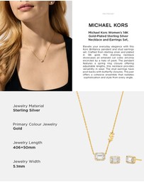 Michael Kors - Premium Gold Tone Jewellery Set