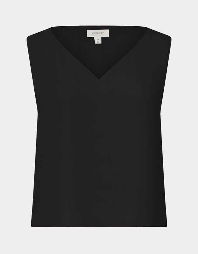 Forcast - Blair V-Neck Crop Top