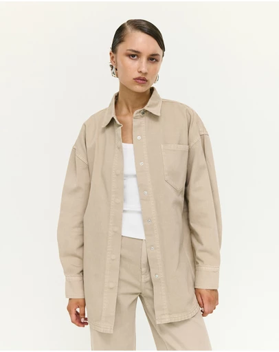 Staple the Label - Rennie Denim Shacket