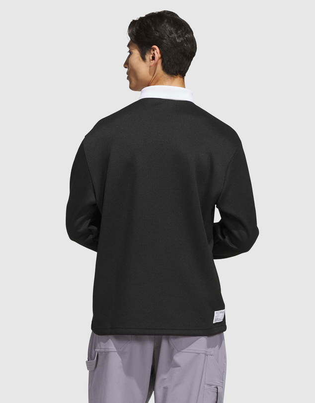 adidas Performance - LS Knit Sweat Polo Shirt