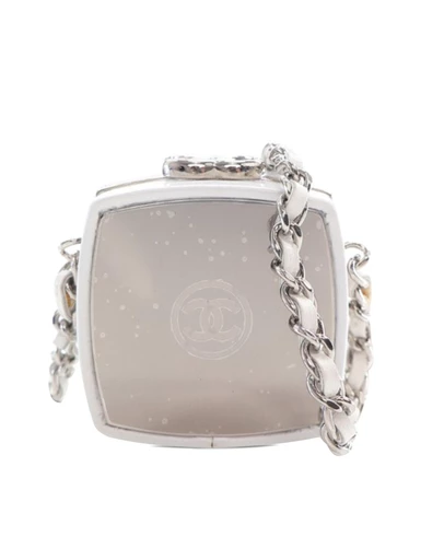 Pre-Loved by Azura Reborn - Pre-Loved chanel Compact Mirror Bag with Chain Shoulder Strap Stylish Accessory