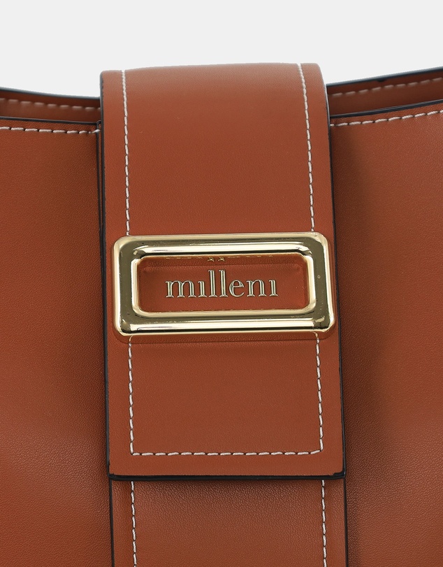 Milleni - Milleni Ladies Vegan Leather Fashion Mini Tote Bag