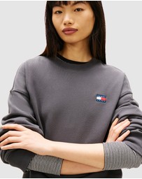 Tommy Jeans - TJ Relaxed Badge Crew Sweatshirt