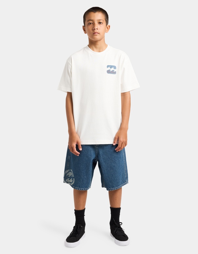 Billabong - Boys 8 to 16 Boys Spec 73 Baggy Denim Shorts