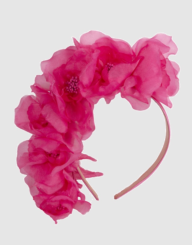 Max Alexander - Fuchsia Flower Headband Fascinator