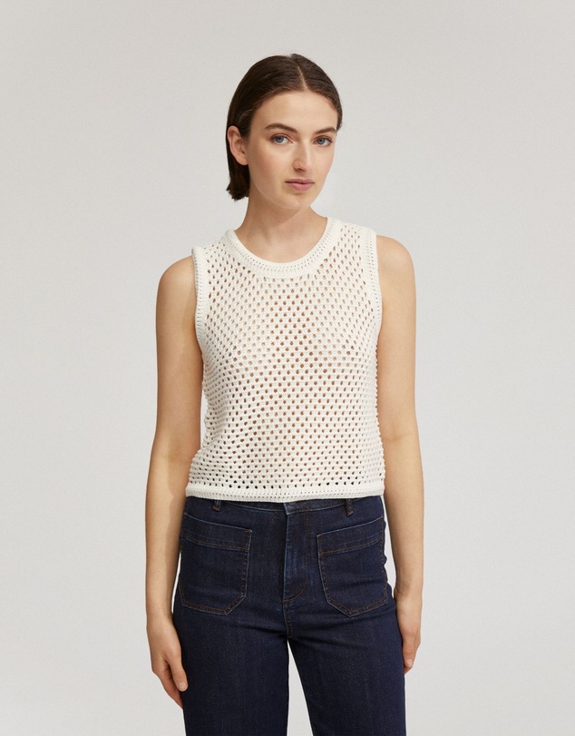 Oxford - Amalfi Open Knit Tank