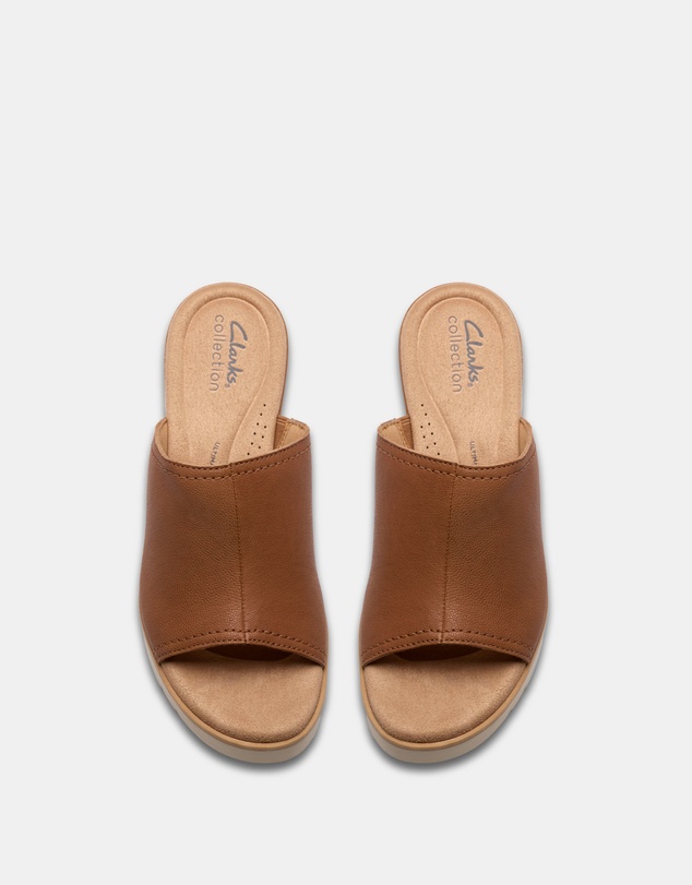 Clarks - Diaz Slide Tan