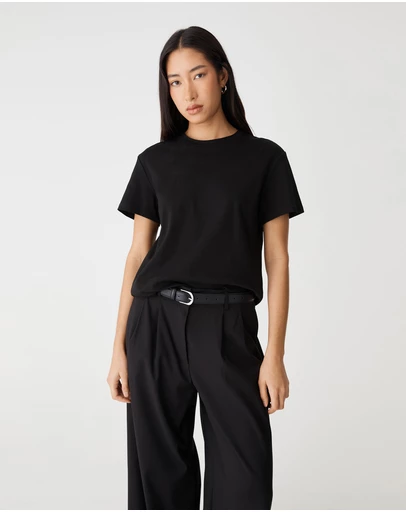Forcast - May Relaxed Cotton T-Shirt