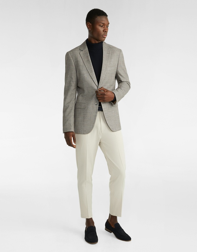yd. - Holmes Check Blazer