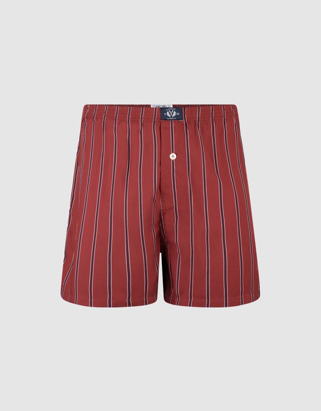 Coast Clothing - 2 Pack Bamboo Boxers In Red