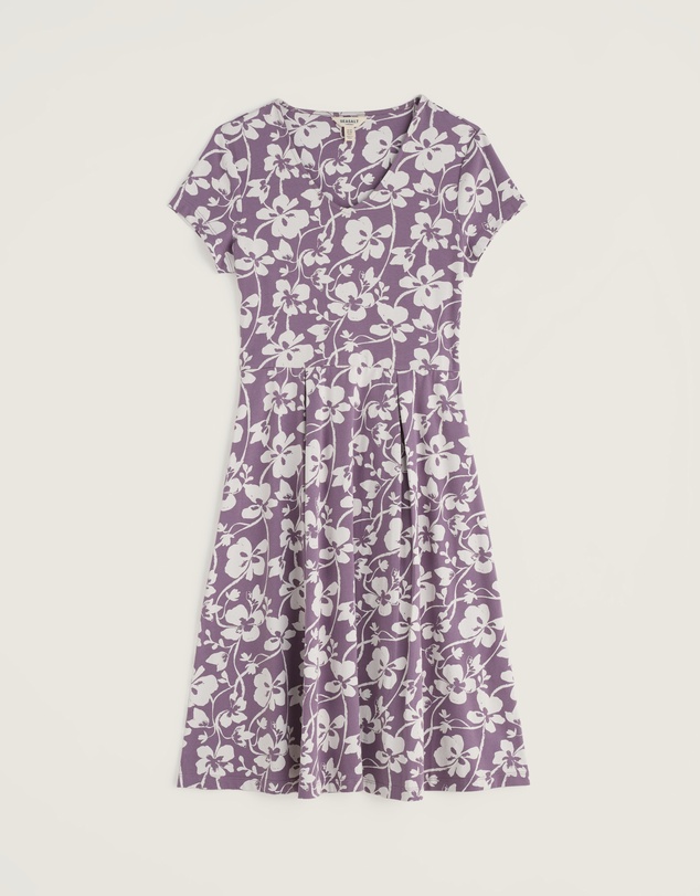 Seasalt - Seasalt Cornwall Purple Pier View Jersey Dress