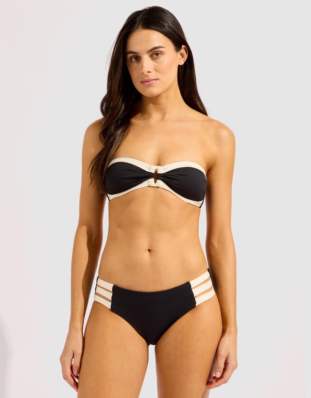 Seafolly - Band wave Trim Front Bandeau