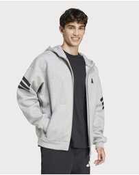 adidas Sportswear - Future Icons 3-Stripes Full-Zip Hoodie Mens