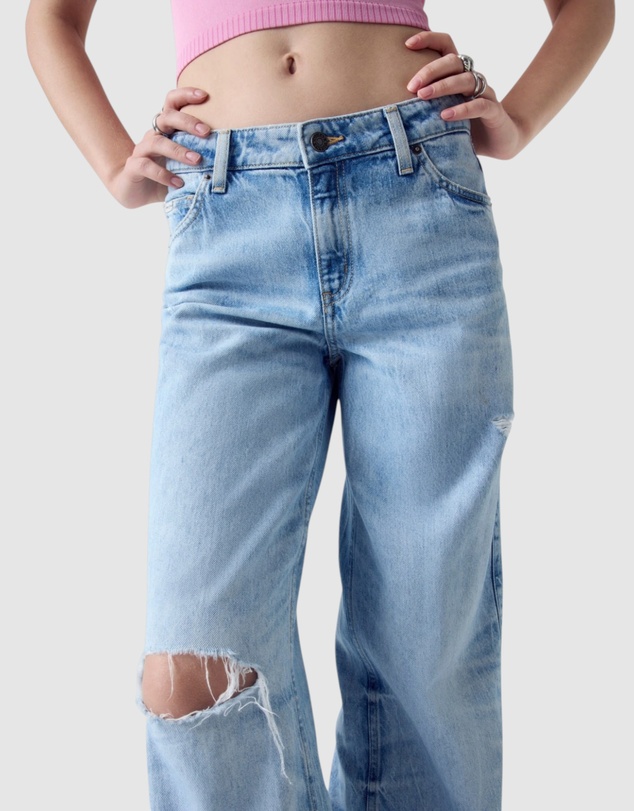 GUESS - GUESS JEANS G11 Wide Leg Jeans