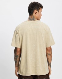 Under Armour - UA M HW OS Logo Wash SS T-Shirt