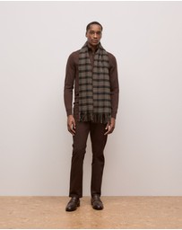 Trenery - Merino Half Zip in Espresso