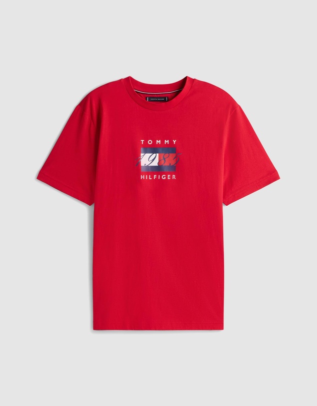 Tommy Hilfiger - Flag Graphic Jersey T-Shirt