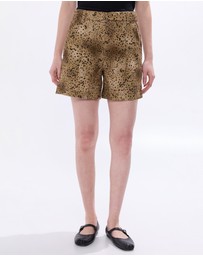 Marcs - Spot To The Top Linen Shorts